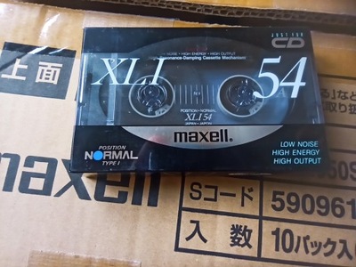 Maxell XLI 54 1990r. Japan NOWA 1szt