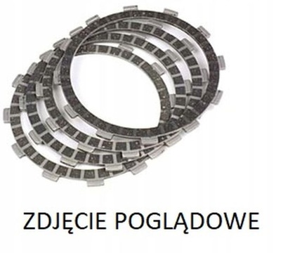 SET PLYTEK CIERNYCH, CLUTCH TRW MCC640-7  