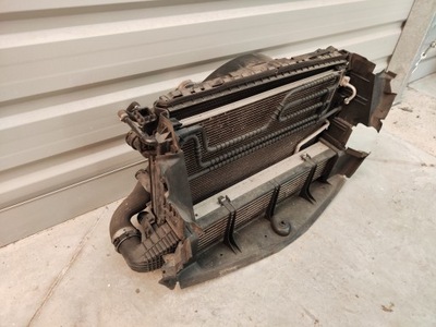 Mercedes w207 1.8cgi радіатор вентилятор комплект фото №1