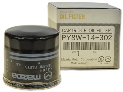 Фільтр оливи py8w-14-302 оригінал mazda фото №1