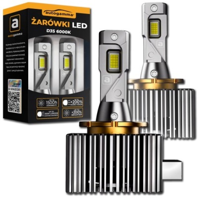 LED izzók D3S D3R Canbus Erős 160W 25000LM 6000K 2 db