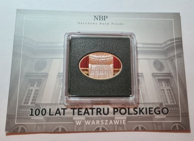 10 ZŁ AG - 100 LAT TEATRU POLSKIEGO