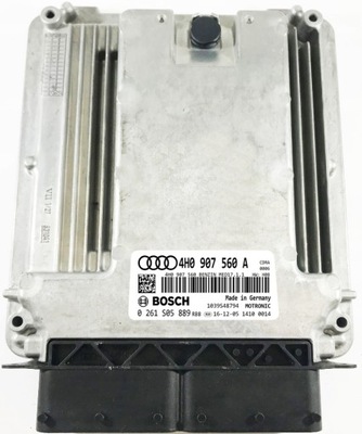 COMPUTADOR ECU AUDI A8 4H0907560A 0261S05889  