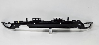 Накладка бампера задня спойлер renault megane iv фото №1