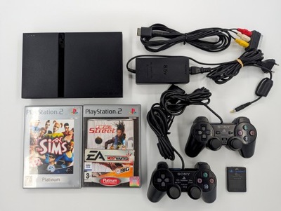 KONSOLA PLAYSTATION 2 PSX PS2 SCPH-70004 + PAD + GRA * Retro_Fanatic nr.2