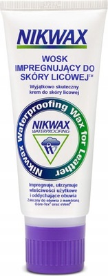 Wosk do skóry licowej krem bezbarwny Nikwax 100ml