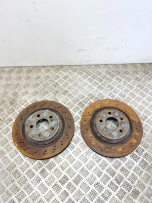 Диск гальмівна задня ліва mercedes-benz sl r231 0004231512 30658659 фото №1