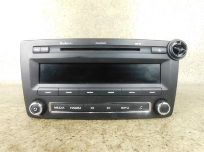 1Z0035161G RADIO FABRYCZNE SWING SKODA OCTAVIA II LIFT