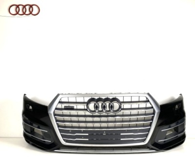 Audi q7 4m 2015- бампер перед передній звичайний basic фото №1