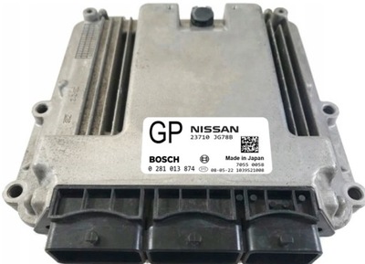 КОМПЬЮТЕР ECU NISSAN X-TRAIL 23710JG78B 0281013874