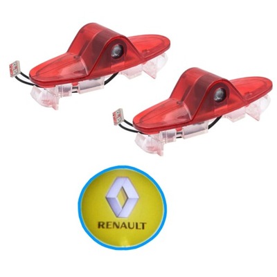 RENAULT LAGUNA II III 2 3 SPOT LIGHT LED LOGO DOOR  