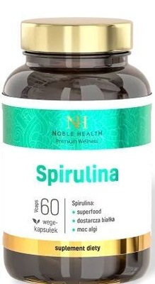 Noble Health, Spirulina z apteki, 60 kapsułek