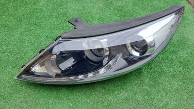 Kia sportage 3 iii линза+ led лампа передняя фото №1