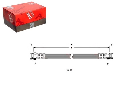 CABLE DE FRENADO ELAST. HYUNDAI LANTRA I PONY SON  