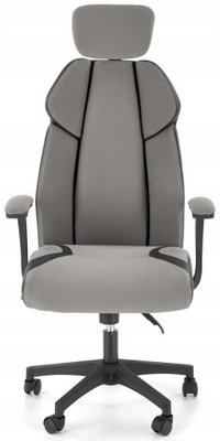 Fotel obrotowy czarny-popiel CHRONO fotel biurowy