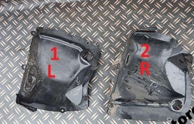 Bmw 5 e60 e61 захист корпус стіна перегородка фото №1