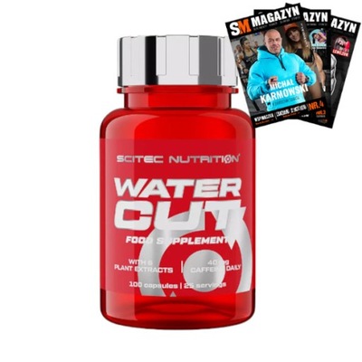 SCITEC WATER CUT 100 KAPS NA NADMIAR WODY DIURETYK
