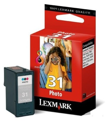 TUSZ ORYGINAŁ LEXMARK 31 PHOTO 18C0031E