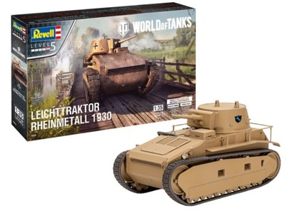 Model do sklejania Revell CZOŁG Leichttraktor Rheinmetall 1930