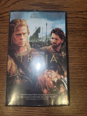 TROJA KASETA VIDEO VHS - BRAD PITT, ERIC BANA, ORLANDO BLOOM