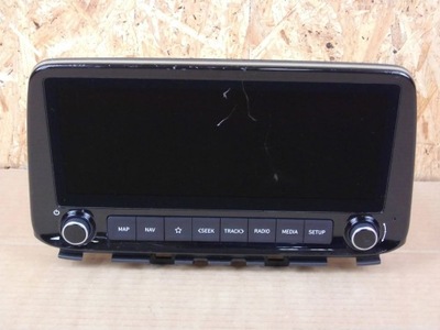 HYUNDAI KONA I 2019 NAVIGATION RADIO AGL76753904 96560CM100TMT - milautoparts.fr