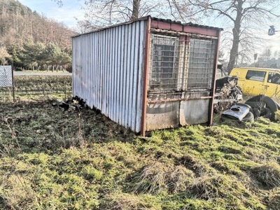 Kontener budowlany barak możliwy transport