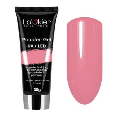 Akrylożel Powder Gel La'kier 30ml paznokcie PEONY