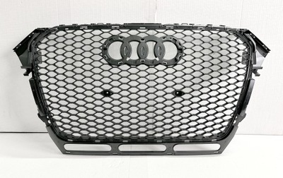 Решітка радіатора - решітка радіатора audi a4 rs4 b8 lift 8k0 - aso фото №1
