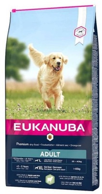 Eukanuba Adult Large&Giant Lamb&Rice Karma sucha z jagnięciną 12kg