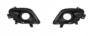 Решітка радіатора рамка протитуманної фари бампера mazda 6 12-14 ліва фото №1