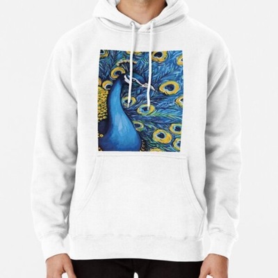 BLUZA Full Glory Peacock Pullover Hoodie
