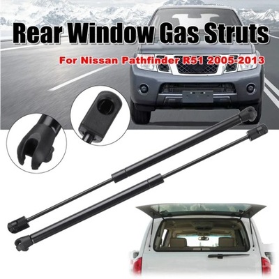 2X Car Rear Window Glass Strut Struts Support Bar Gas Sring 90460ZL9~62355 