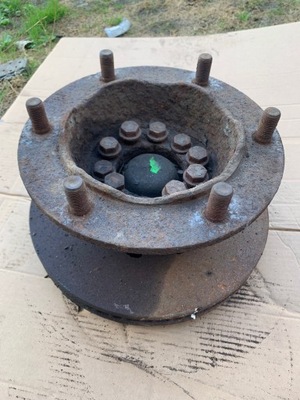 Ступиця комплектна перед renault midlum dxi 17.5 фото №1