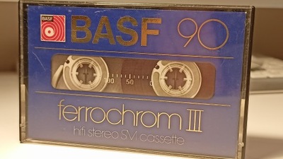 Kaseta magnetofonowa BASF Ferrochrom 90 TYP III