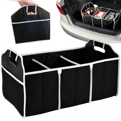 ORGANIZADOR BOLSA BLOQUE PARA COCHE DE MALETERO ALFORJA ABS AUTO  