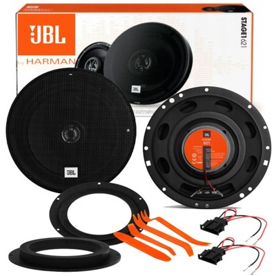 JBL STAGE 621 ALTAVOCES AUDI TT Q3 SEAT ALHAMBRA SKODA OCTAVIA SUPERB PARTE DELANTERA  