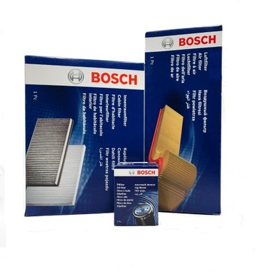 Набор фильтров bosch peugeot 1007 1.6 109km węg фото №1