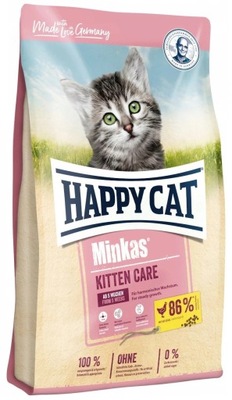 HAPPY CAT MINKAS KITTEN CARE DRÓB 10KG