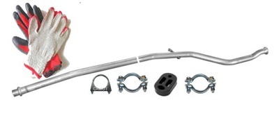 Peugeot 206 1.1 1.4 00-13 труба средний фото №1