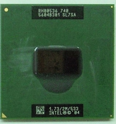 Intel Pentium M 740 1,73 GHz 2MB