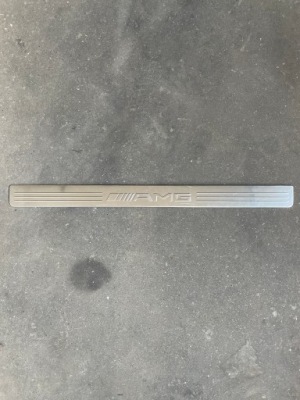 Накладки пороговые хром mercedes w204 2046800235 фото №1