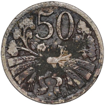 Czechosłowacja 50 halerzy 1927