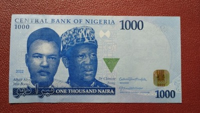 1000 NAIRA NIGERIA 2022 st.2