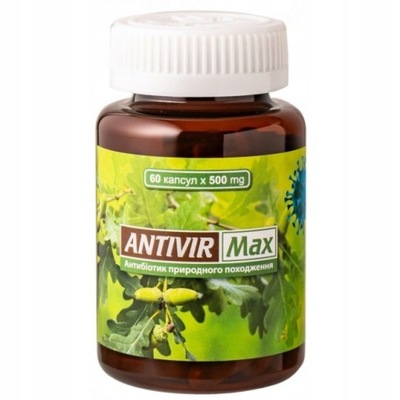 ANTIVIR MAX naturalny antybiotyk 60 kapsułek