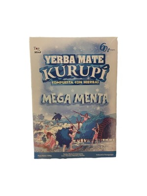 Yerba mate Kurupi Mega Menta 500g