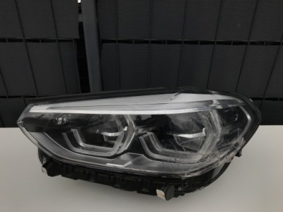 Bmw x3 g01 x4 g02 левая лампа перед адаптивный led 18 фото №1