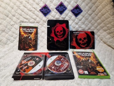 Gears Of War Limited Steelbook Edition 10/10 ENG XBOX 360