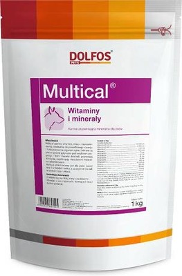DOLFOS Multical - witaminy dla psów 1000g proszek