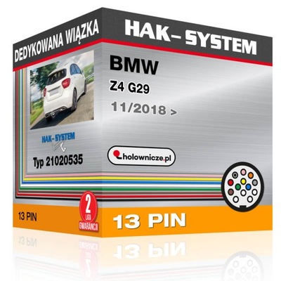 DEDYKOWANA JUEGO DE CABLES BMW Z4 G29 11/2018+ 13-PIN  