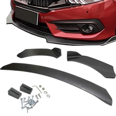 UNIVERSAL SPLITTER BRIDA DE PARAGOLPES PARTE DELANTERA UNIVERSAL SPOILER 3 EL.  